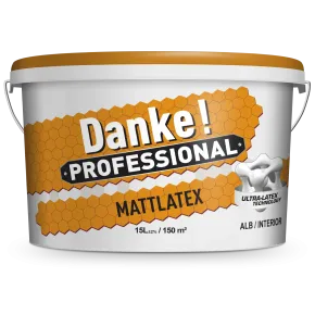 Краска моющаяся 2,5 л Professional Mattlatex Danke!